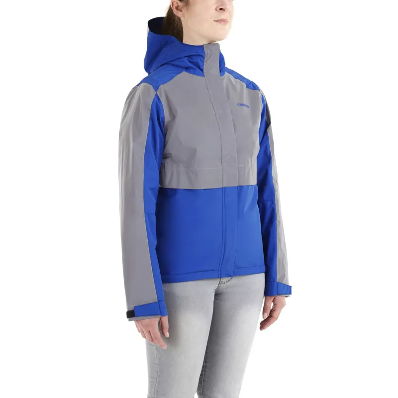 Madison Stellar FiftyFifty Reflective Womens Waterproof Jacket Silver/Blue-2