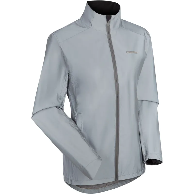 Madison Stellar Shine Reflective Womens 2L Waterproof Jacket Reflective Silver-1