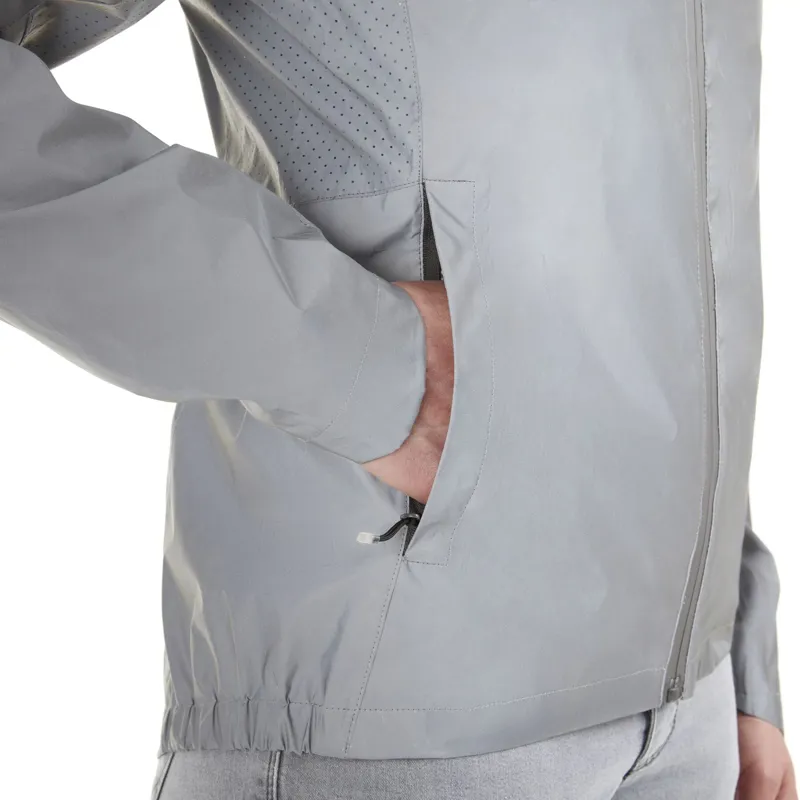 Madison Stellar Shine Reflective Womens 2L Waterproof Jacket Reflective Silver-5