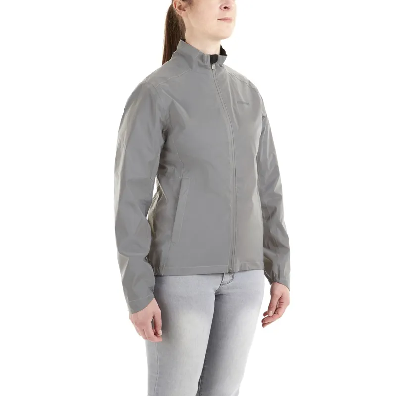 Madison Stellar Shine Reflective Womens 2L Waterproof Jacket Reflective Silver-2