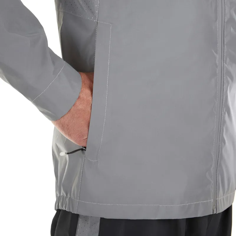 Madison Stellar Shine Reflective Waterproof Jacket Silver-4