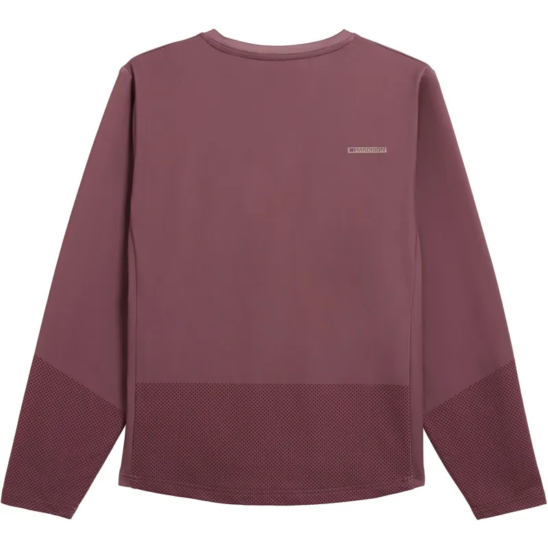 Madison Zenith Thermal Womens LS MTB Jersey Mauve-1