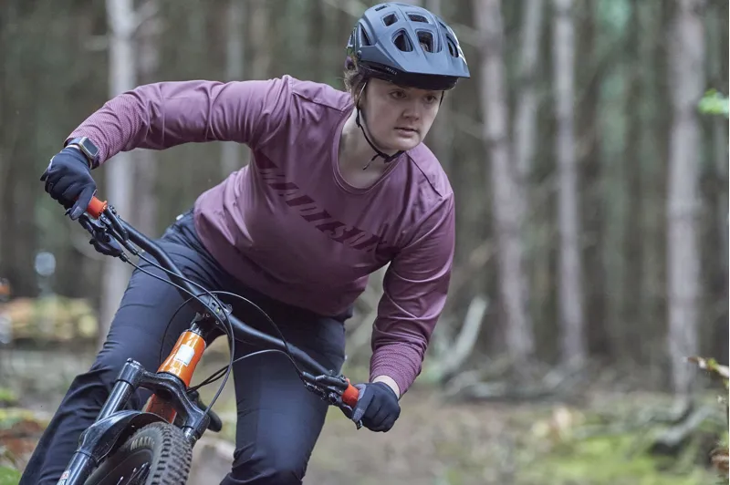 Madison Zenith Thermal Womens LS MTB Jersey Mauve-3