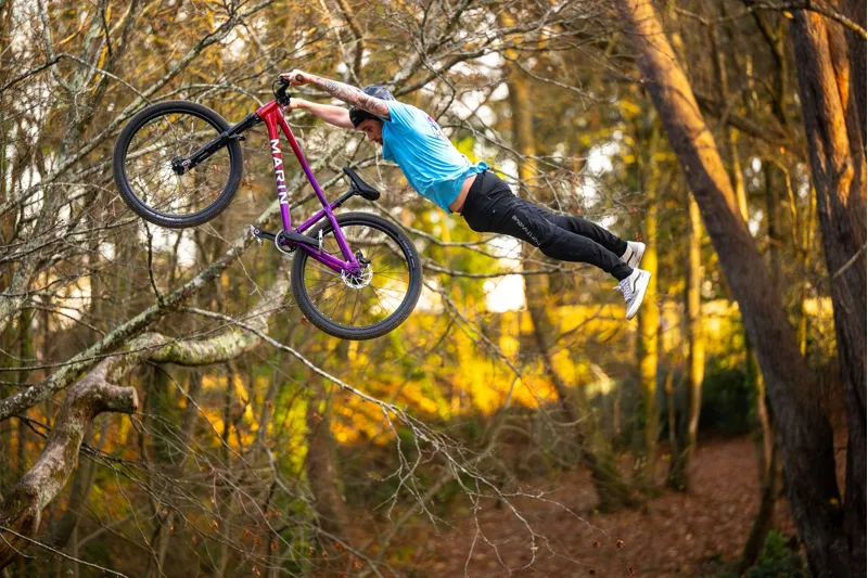 Marin Alcatraz 2 Dirt Jump Bike 2026 Red/Purple-2