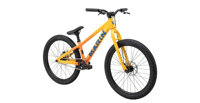 Marin Alcatraz 24in Junior Dirt Jump Bike 2025 Yellow Fade-1