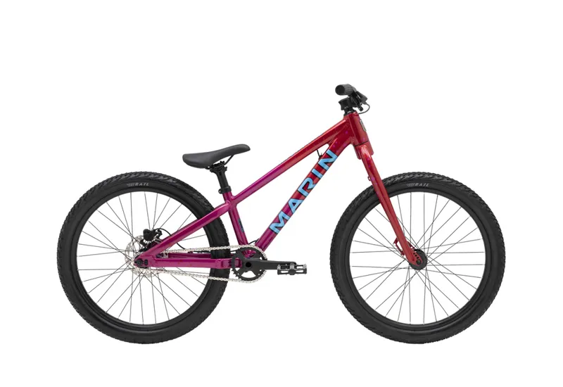 Marin Alcatraz 24in Junior Dirt Jump Bike 2026 Red/Pink