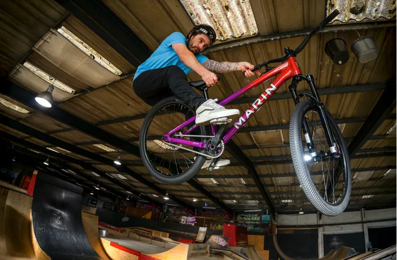 Marin Alcatraz Dirt Jump Frame Set 2026 Red/Purple-1
