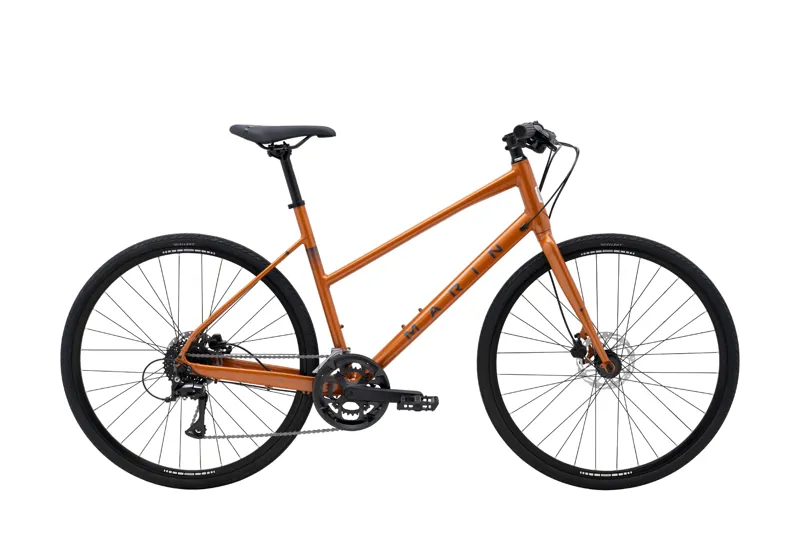 Marin Fairfax 2 Step Through Hybrid Bike 2026 Copper