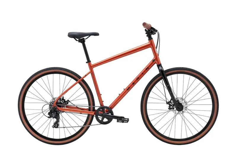 Marin Kentfield 1 Hybrid Bike 2027 Orange
