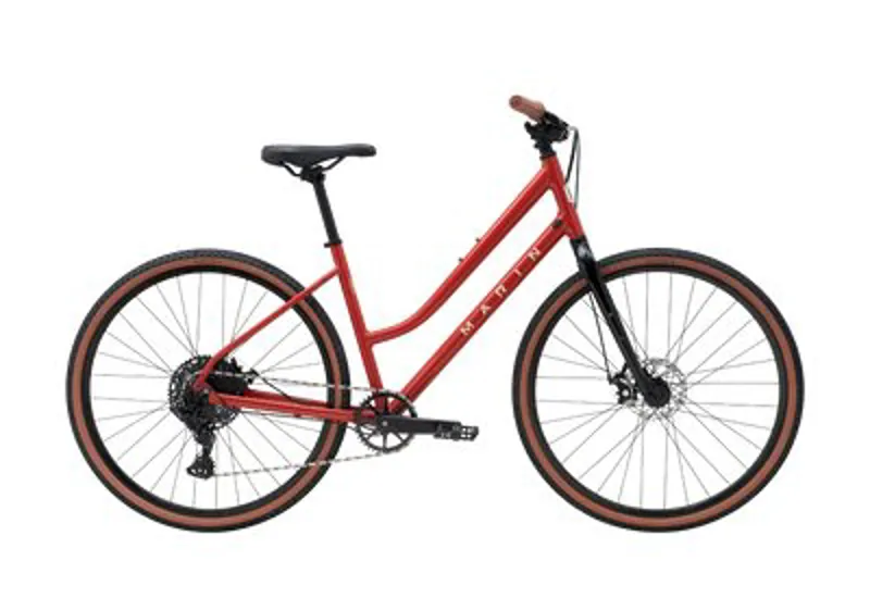 Marin Kentfield 2 ST Hybrid Bike 2027 Red