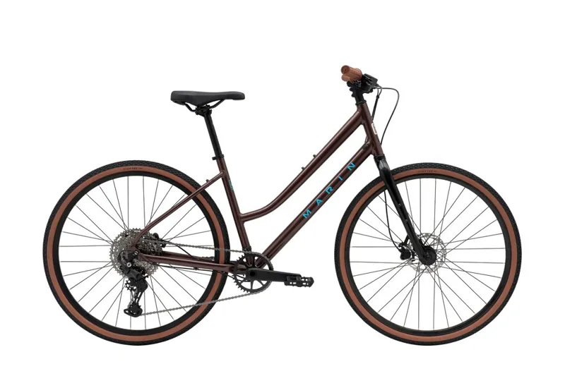 Marin Kentfield 3 ST Hybrid Bike 2027 Brown