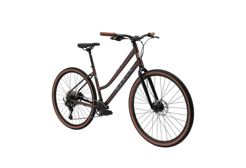Marin Kentfield 3 ST Hybrid Bike 2027 Brown-1