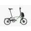 Brompton Electric C-Line Mid Bar Folding Bike 2023 Matcha Green