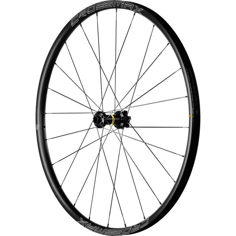 Mavic Crossmax 29in Disc Front Wheel INTL 15x110 Boost 6-Bolt 24H Black-1