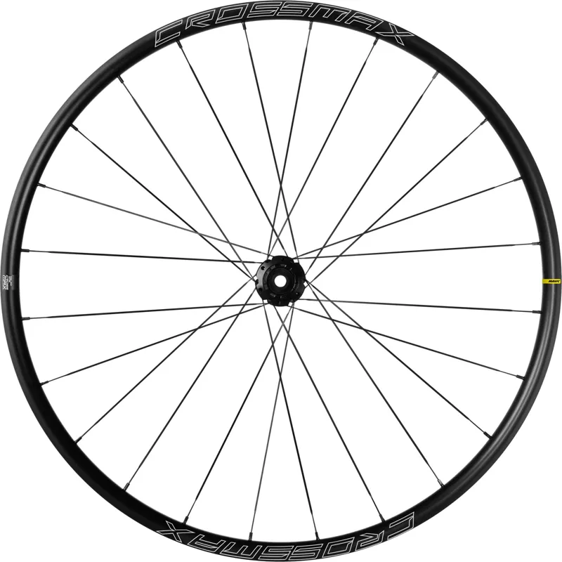Mavic Crossmax 29in Disc Front Wheel INTL 15x110 Boost 6-Bolt 24H Black-2