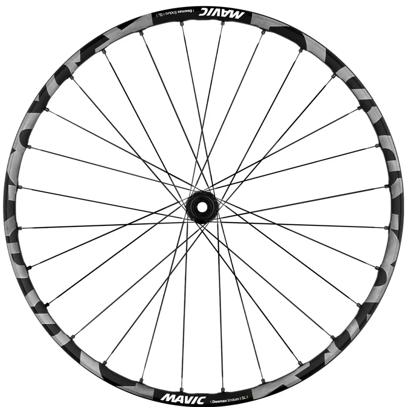 Mavic Deemax Enduro SL 29er Disc Front Wheel 15x110mm Boost UST 6-Bolt TL 28H Black-1