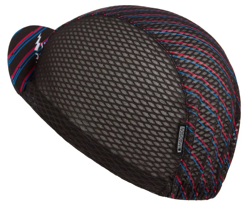 Madison Turbo Mesh Indoor Road Cap Glitch Stripe Purple/Black-1