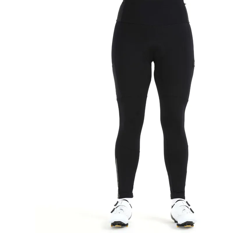 Madison Roam DWR Women's Cargo Tights with Pad Black-2