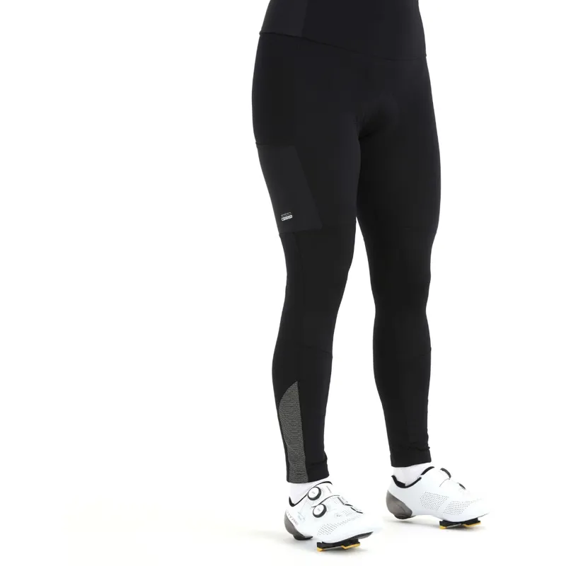 Madison Roam DWR Women's Cargo Tights with Pad Black-3