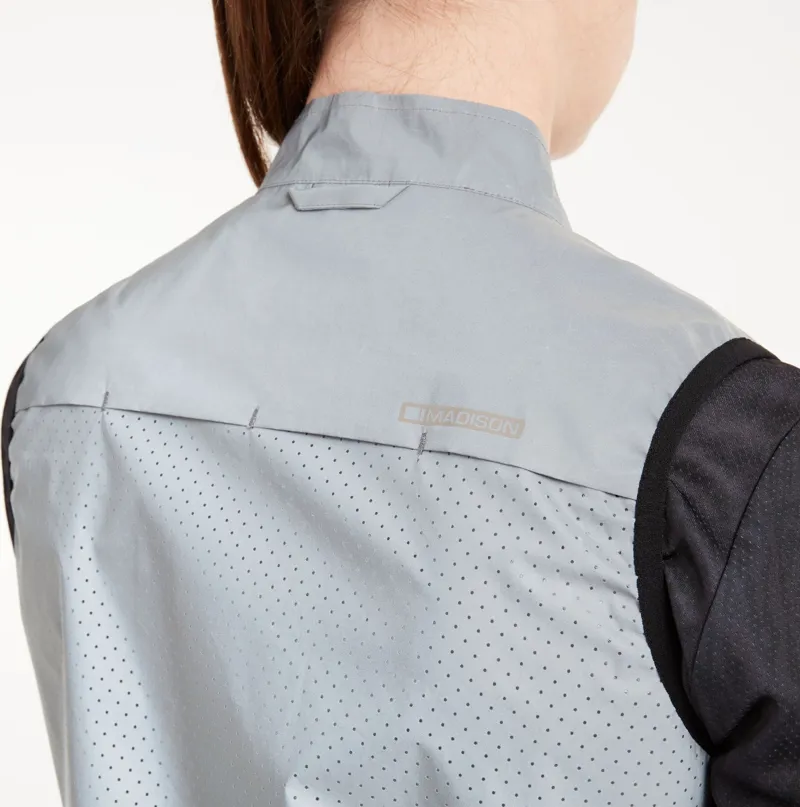 Madison Stellar Shine Reflective Womens Gilet Reflective Silver-3