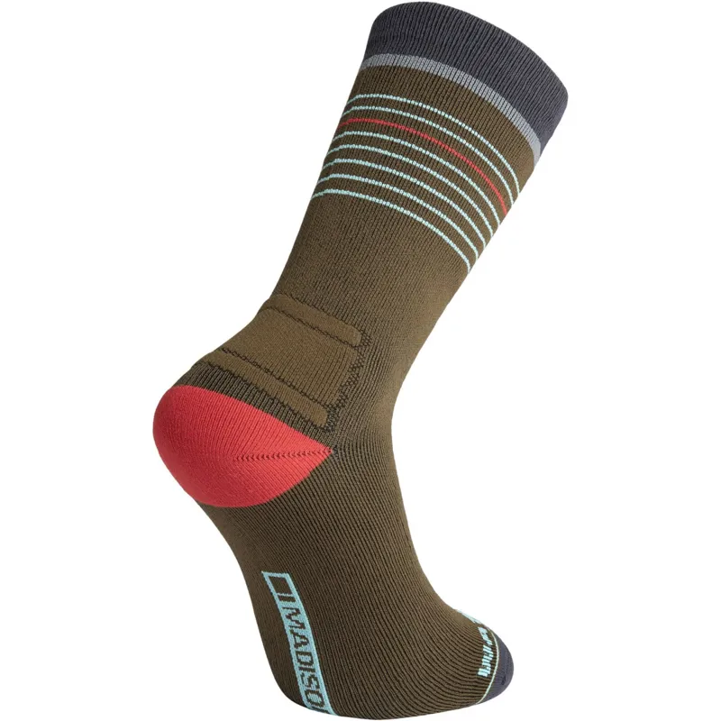 Madison Isoler Merino Waterproof Socks Dark Olive-1