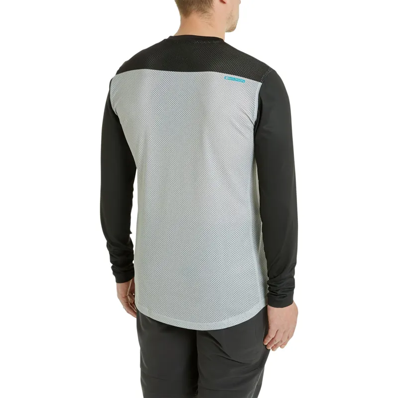 Madison Flux LS Jersey Black/Cloud Grey-8
