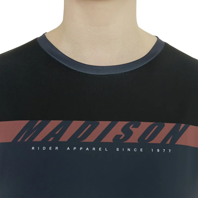 Madison Flux Womens LS Jersey Navy Haze-3