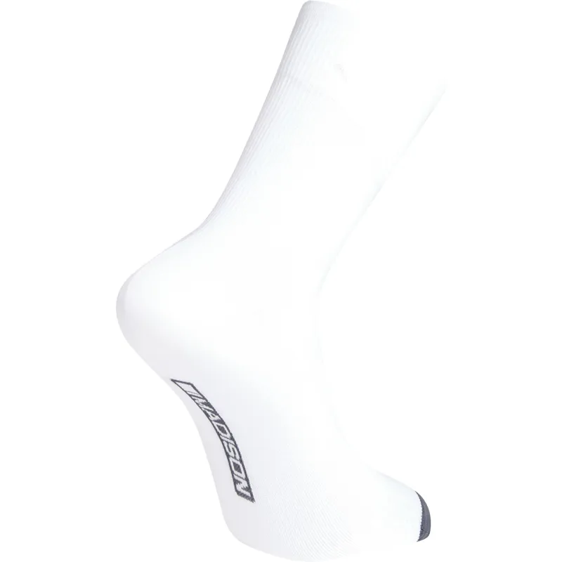 Madison RoadRace Long Socks White-1