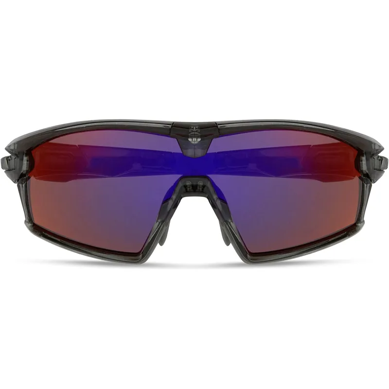 Madison Code Breaker Sunglasses 3 Pack Gloss Crystal Smoke/Purple Mirror/Amber and Clear Lens-4