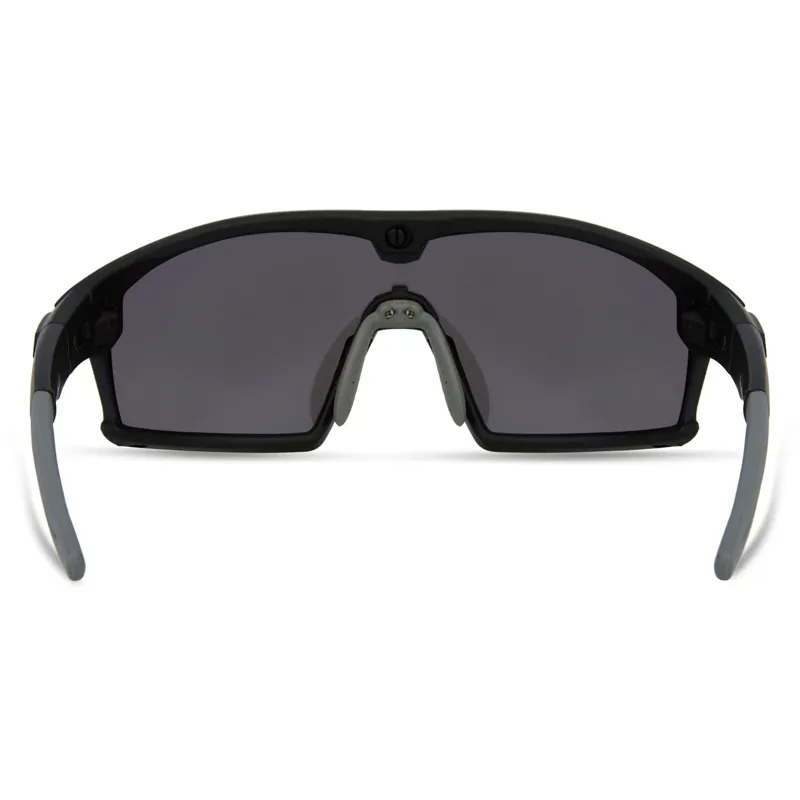 Madison Code Breaker Glasses Matte Black/Smoke Mirror -2