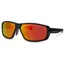 Madison Target Sunglasses Gloss Black/Fire Mirror