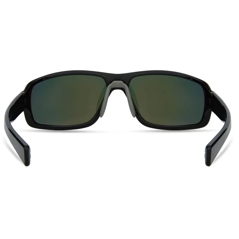 Madison Target Sunglasses Gloss Black/Fire Mirror-2