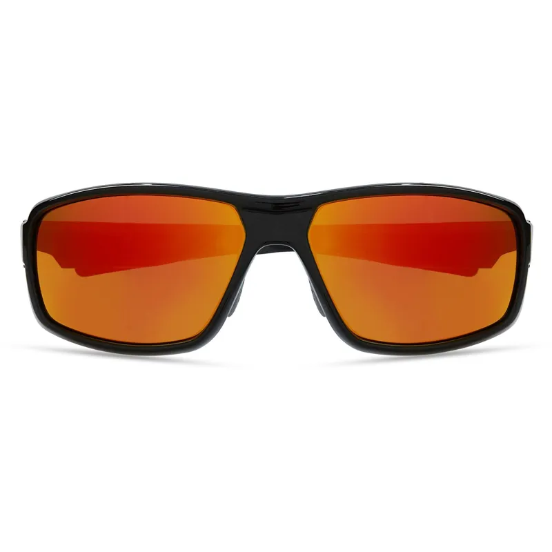 Madison Target Sunglasses Gloss Black/Fire Mirror-4