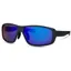 Madison Target Sunglasses Matte Dark Grey/Purple Mirror