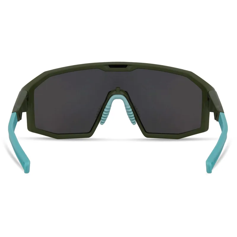 Madison Enigma Sunglasses 3 Pack Matt Olive/Smoke Mirror/Amver and Clear Lens-2