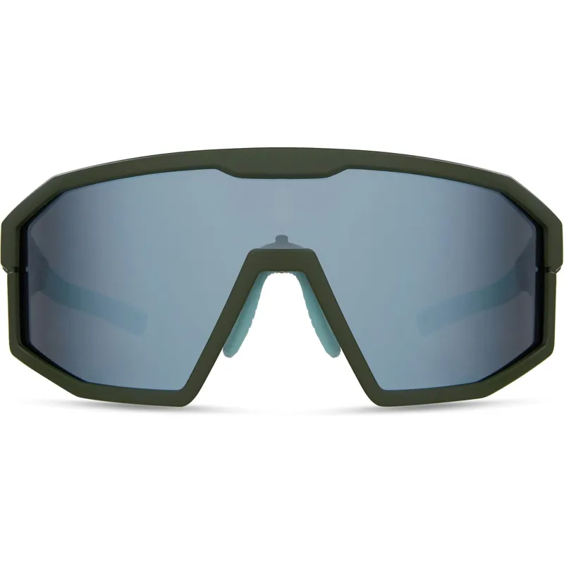 Madison Enigma Sunglasses 3 Pack Matt Olive/Smoke Mirror/Amver and Clear Lens-3