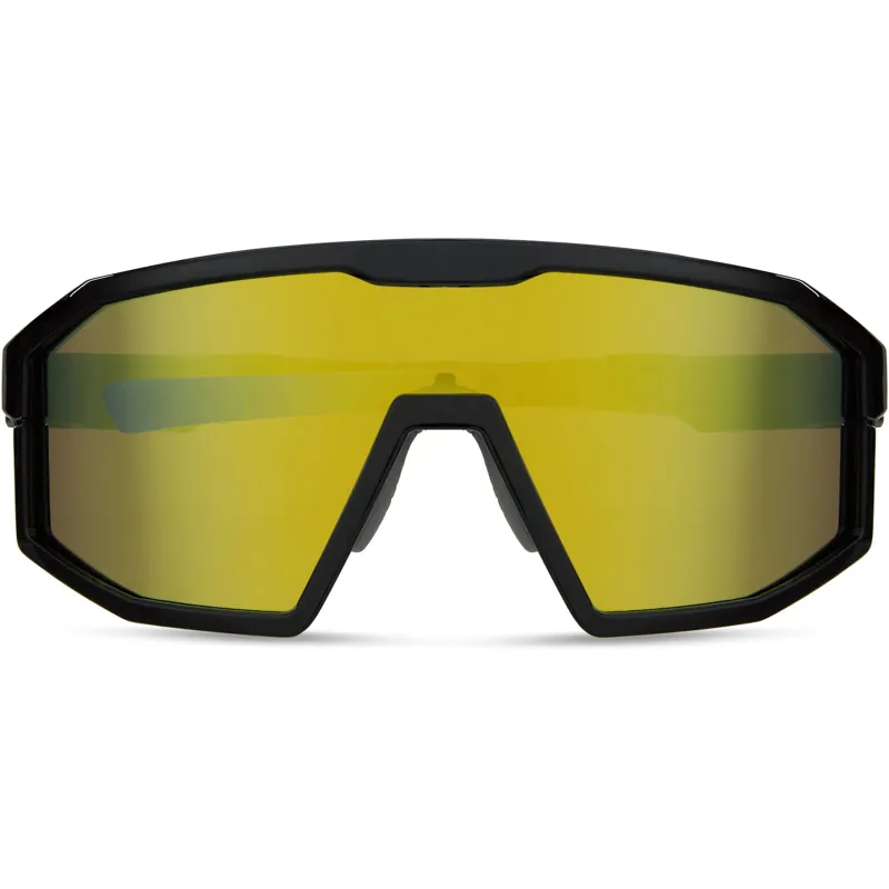 Madison Enigma Sunglasses Gloss Black/Bronze Mirror-4