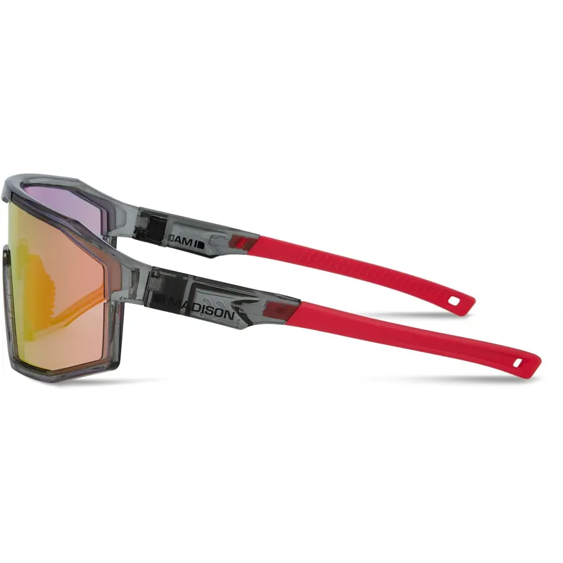 Madison Enigma Sunglasses Crystal Smoke/Pink Rose Mirror-1