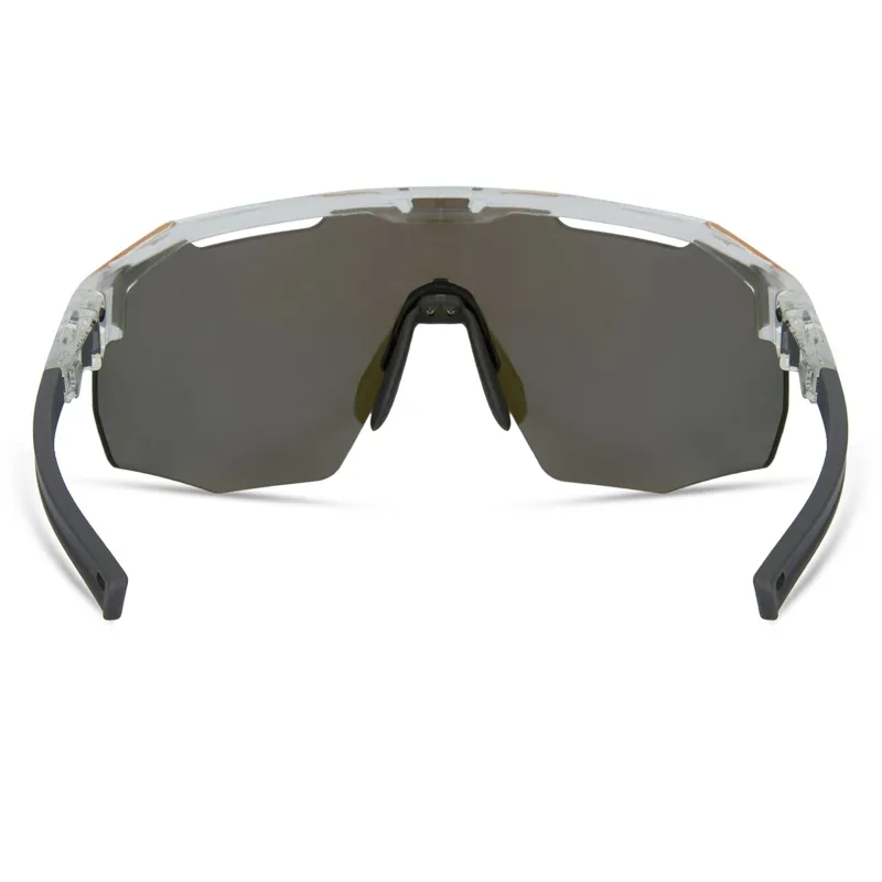 Madison Cipher Sunglasses 3 Pack Crystal Gloss Clear/Fire Mirror/Amber and Clear Lens-2