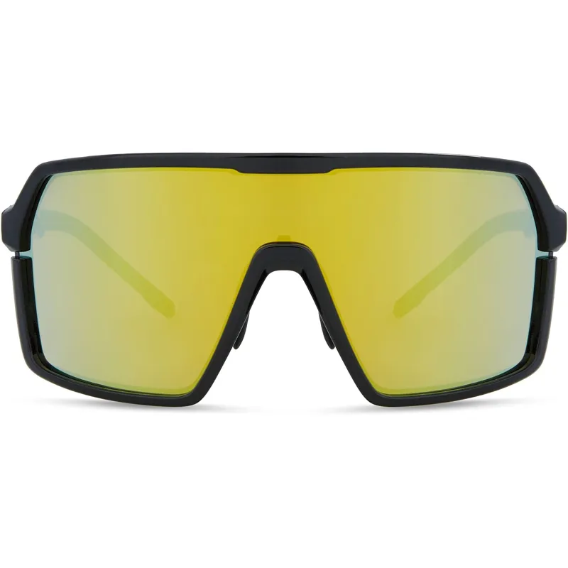 Madison Crypto Sunglasses 3 Pack Gloss Black/Gold Mirror/Amber and Clear Lens-3