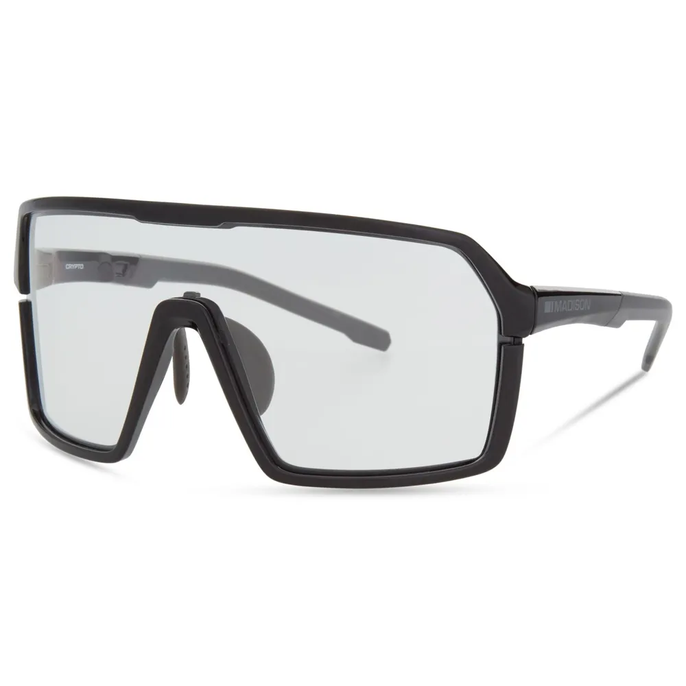 Image of Madison Crypto Sunglasses Gloss Black/Clear