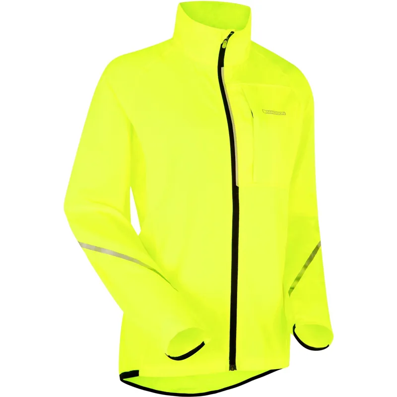 Madison Freewheel Women's Windproof Packable Jacket Hi-Viz Yellow-1
