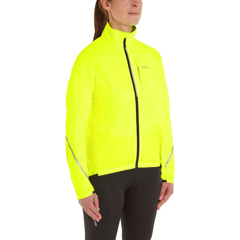 Madison Freewheel Women's Windproof Packable Jacket Hi-Viz Yellow-2