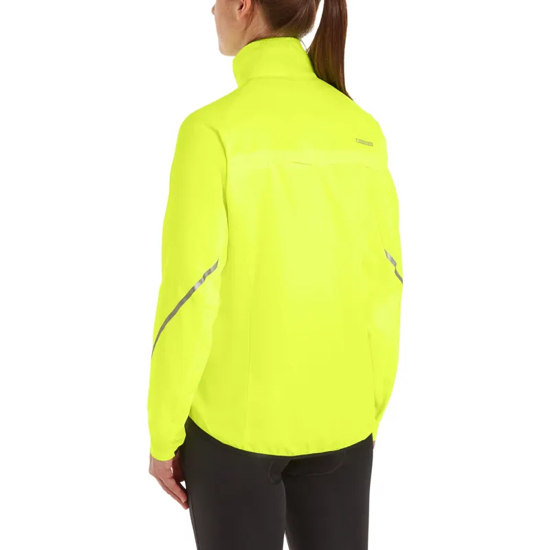 Madison Freewheel Women's Windproof Packable Jacket Hi-Viz Yellow-3