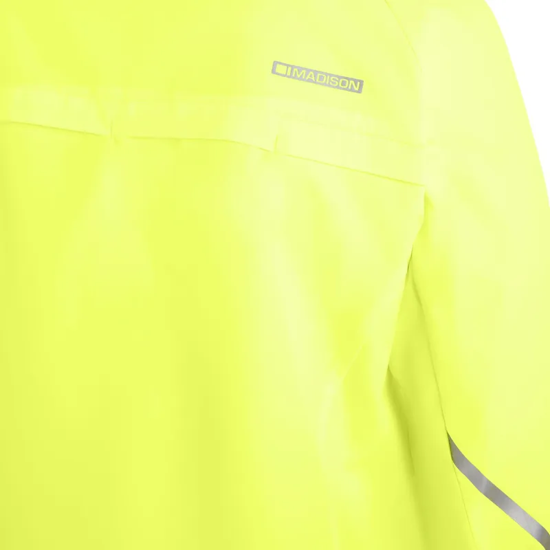 Madison Freewheel Women's Windproof Packable Jacket Hi-Viz Yellow-7