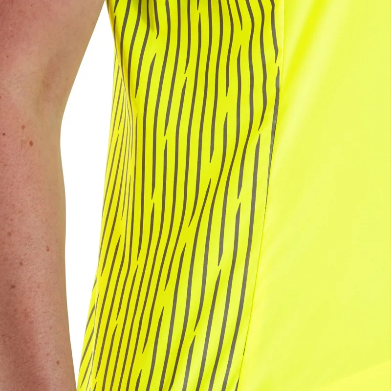 Madison Stellar Women's Reflective Windproof Gilet Hi-Viz Yellow-6