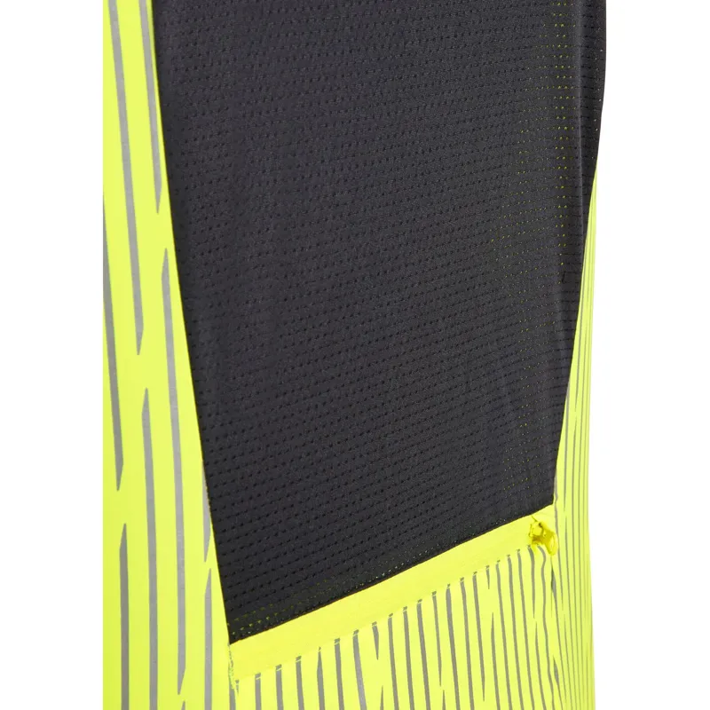 Madison Stellar Women's Reflective Windproof Gilet Hi-Viz Yellow-8