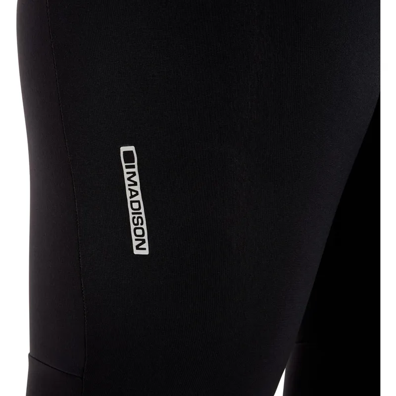 Madison Stellar Women's Reflective Thermal Tights With Pad Black-5