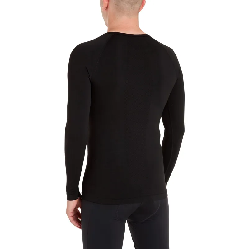 Madison Roam Isoler Mesh Long Sleeve Base Layer Black-2