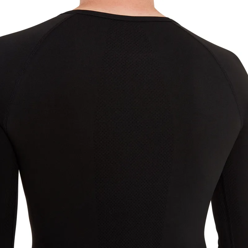 Madison Roam Isoler Mesh Long Sleeve Base Layer Black-5